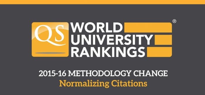 Changes To The QS World University Rankings Methodology – Infographic ...