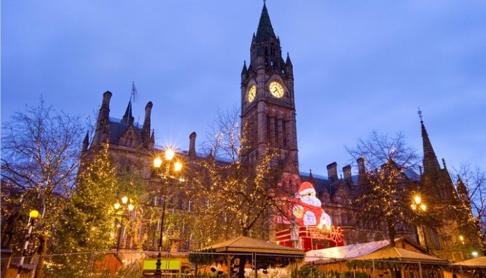 Manchester town center