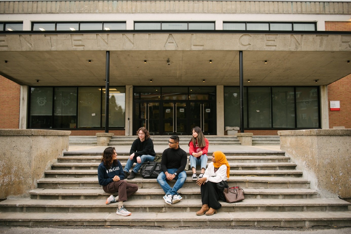 Outside the Centennial Centre - Macdonald Campus