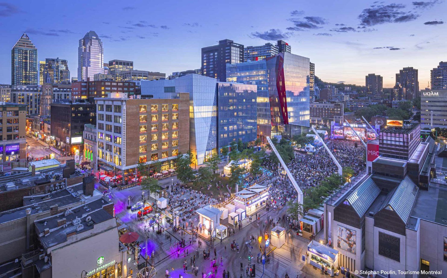 Montreal's Quartier des Spectacles