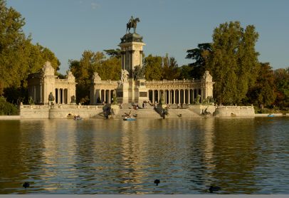 Madrid's Buen Retiro park