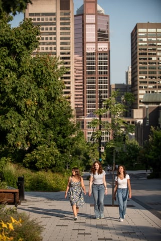 McTavish Street in the summer