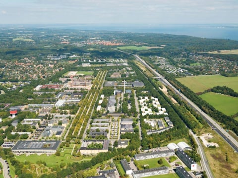 DTU Main Campus Aerial Photo 